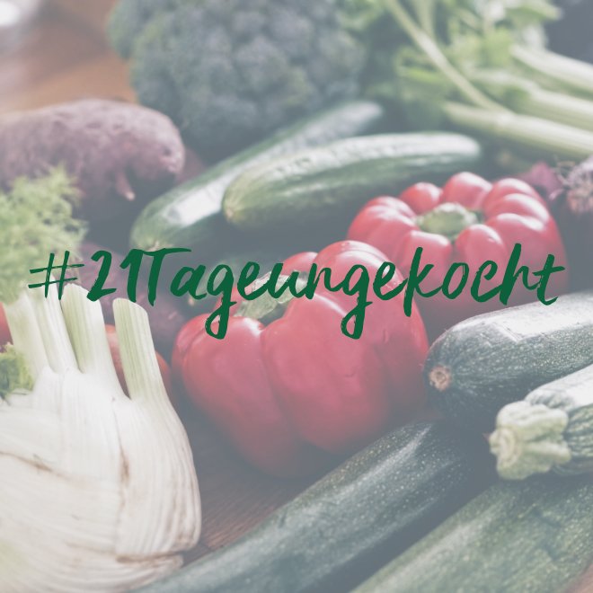 Challenge 21 Tage ungekocht
